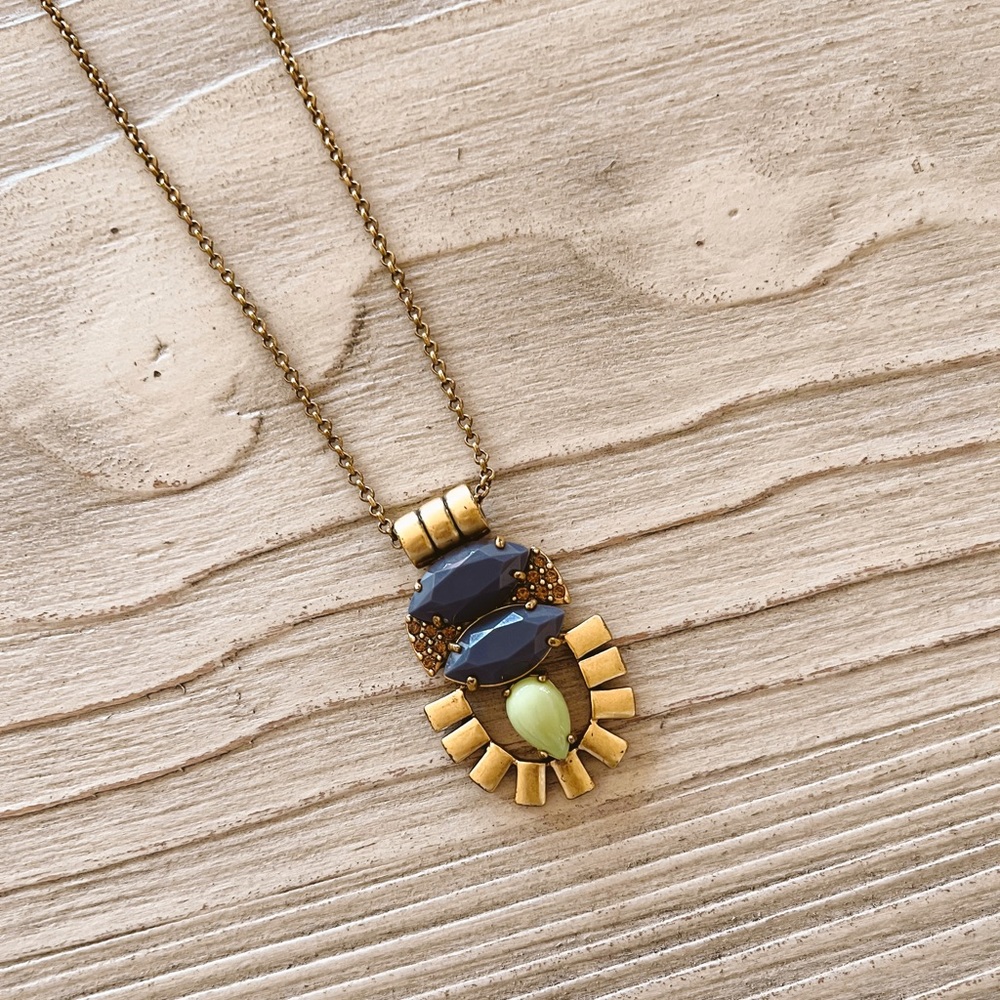 Long j crew necklace